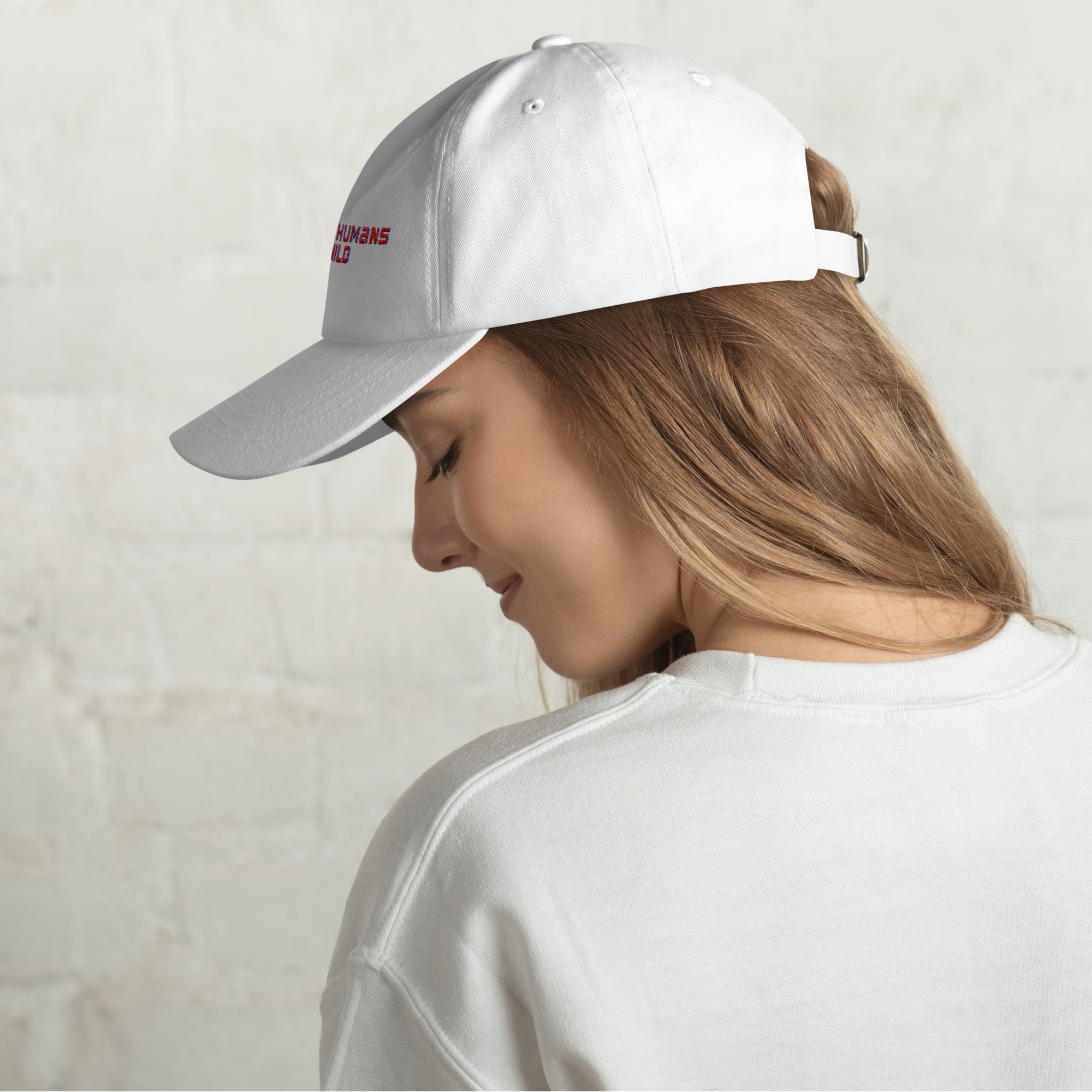 Raising Humans Is Wild Hat | Embroidered Mom Cap